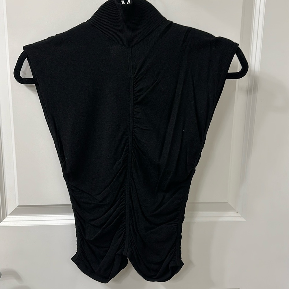 Essendi Black High Neck Top